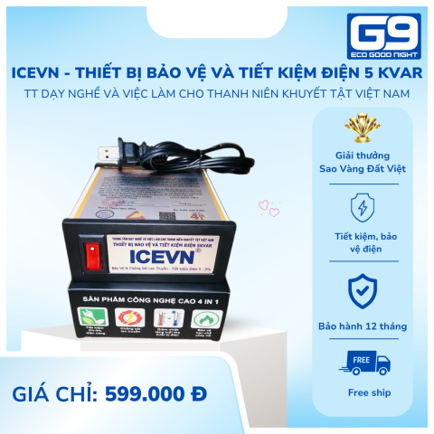 ICEVN - THIẾT BỊ BẢO VỆ VÀ TIẾT KIỆM ĐIỆN 5 KVAR
