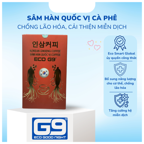 Hộp Sâm Hòa Tan Hàn Quốc Eco G9